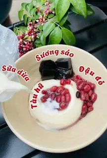 Hình ảnh tàu hũ đậu đỏ sương sao