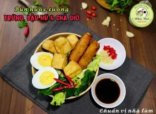Hình ảnh Bún nước tương - Chả Giò  & Đậu Hủ & Trứng