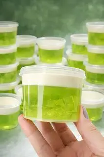 Hình ảnh Thạch Dừa Kem Cheese Lá Nếp Nha Đam