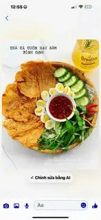 Hình ảnh Chả cá cuốn rau răm