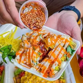 Hình ảnh Bánh tráng cuốn mayonaise