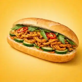 Hình ảnh Bánh mì Chả cá Đặc biệt (nhiều chả cá)