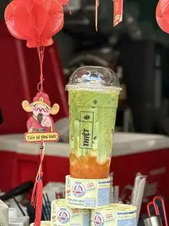 Hình ảnh Matcha đào