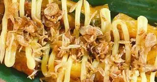 Hình ảnh Bánh tráng cuốn sốt phô mai