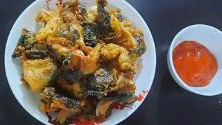 Hình ảnh Da ếch chiên giòn