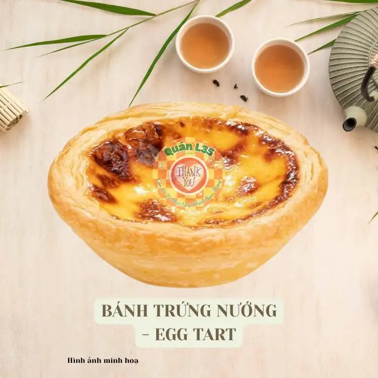Hình ảnh Bánh trứng nướng - Egg tart