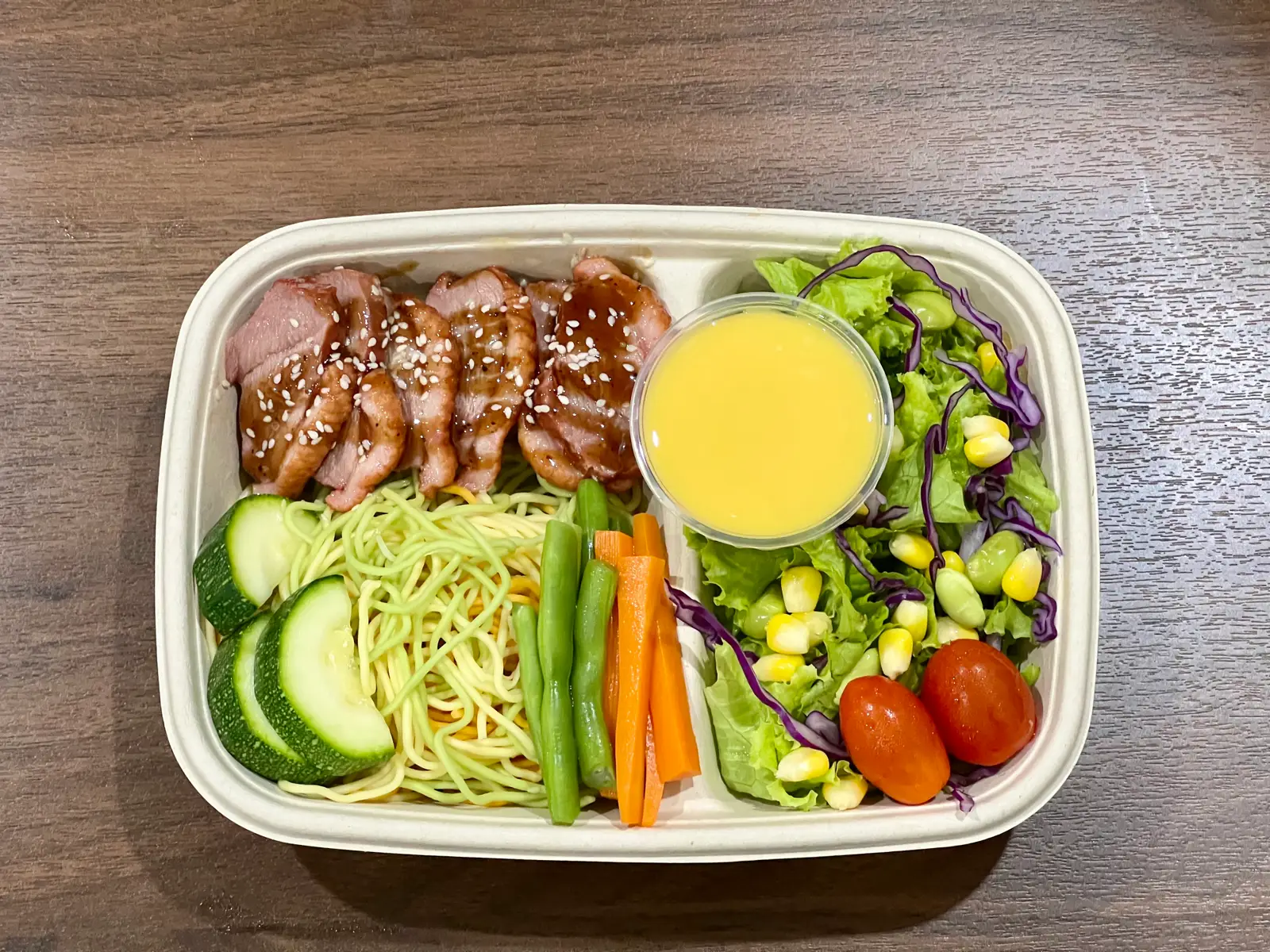 Hình ảnh mì lườn ngỗng sốt Teriyaki