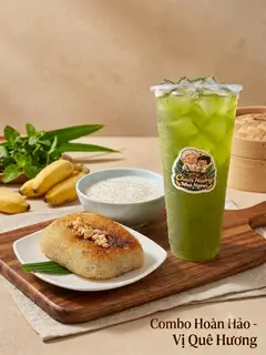 Hình ảnh Chuối nếp nướng - trà tắc Thái xanh
