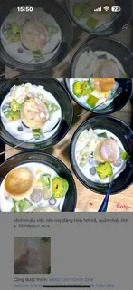 Hình ảnh CHÈ BƠ TRÁI CÂY SỮA DỪA