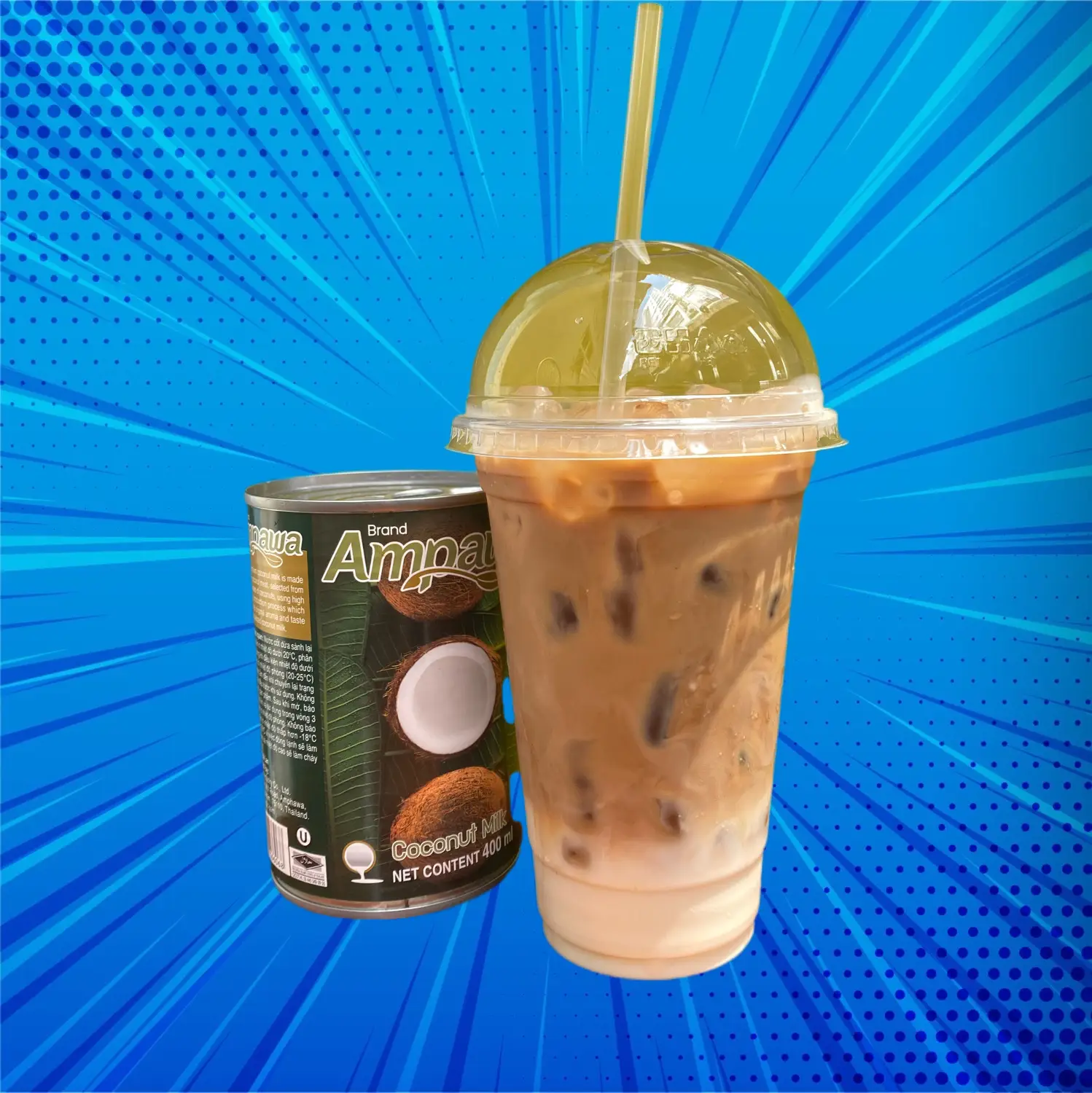 Hình ảnh Cà phê cốt dừa (Coconut Milk Coffee)