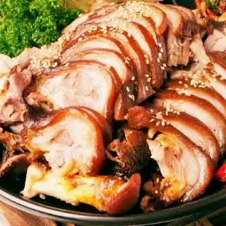 Hình ảnh Chân giò hầm củ quả thảo mộc Hàn Quốc