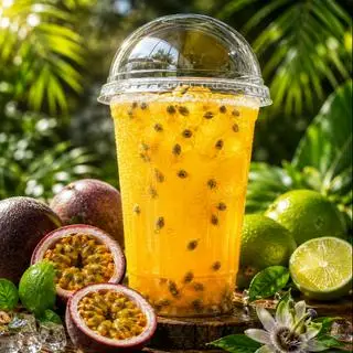Hình ảnh Nước cam mix chanh dây