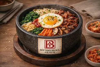 Hình ảnh Combo7: Cơm trộn Bibimbap + Mandu chiên