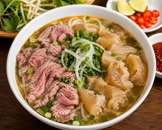 Hình ảnh Bún Bò Huế - Tái Gân