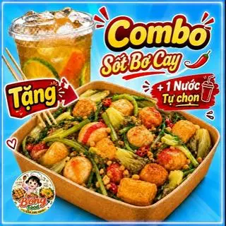 Hình ảnh Combo Cá Viên Chiên Sốt Bơ Cay+ Tặng kèm 1 nước Tự chọn 