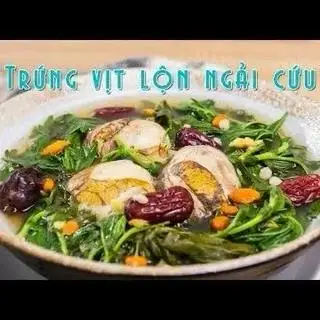 Hình ảnh Trứng lộn tần ngải cứu