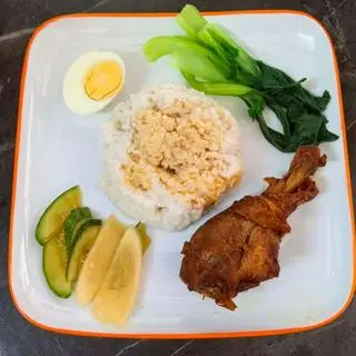 Hình ảnh Cơm đùi gà kho - 卤鸡腿饭