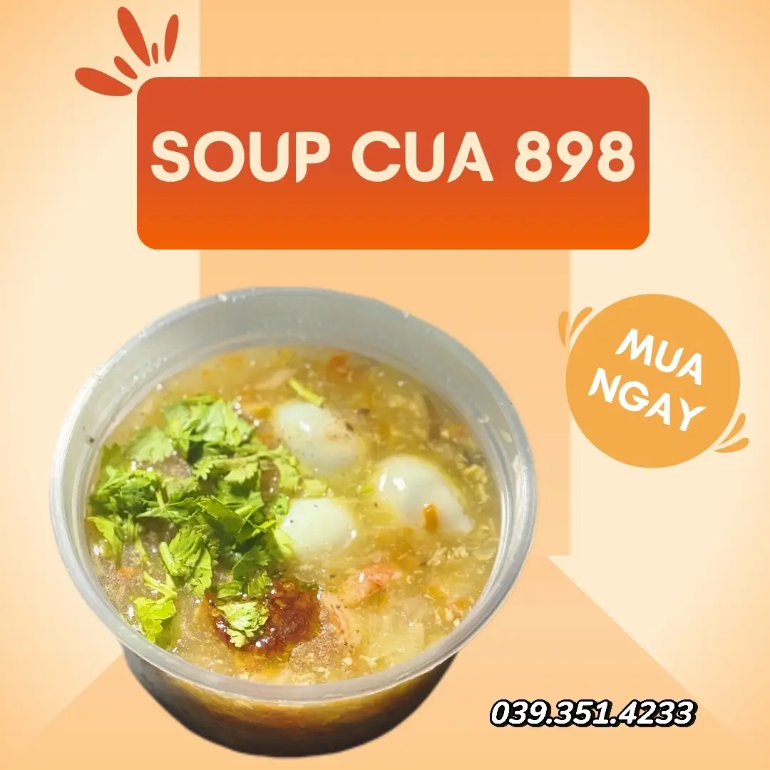 Hình ảnh Súp cua lớn 