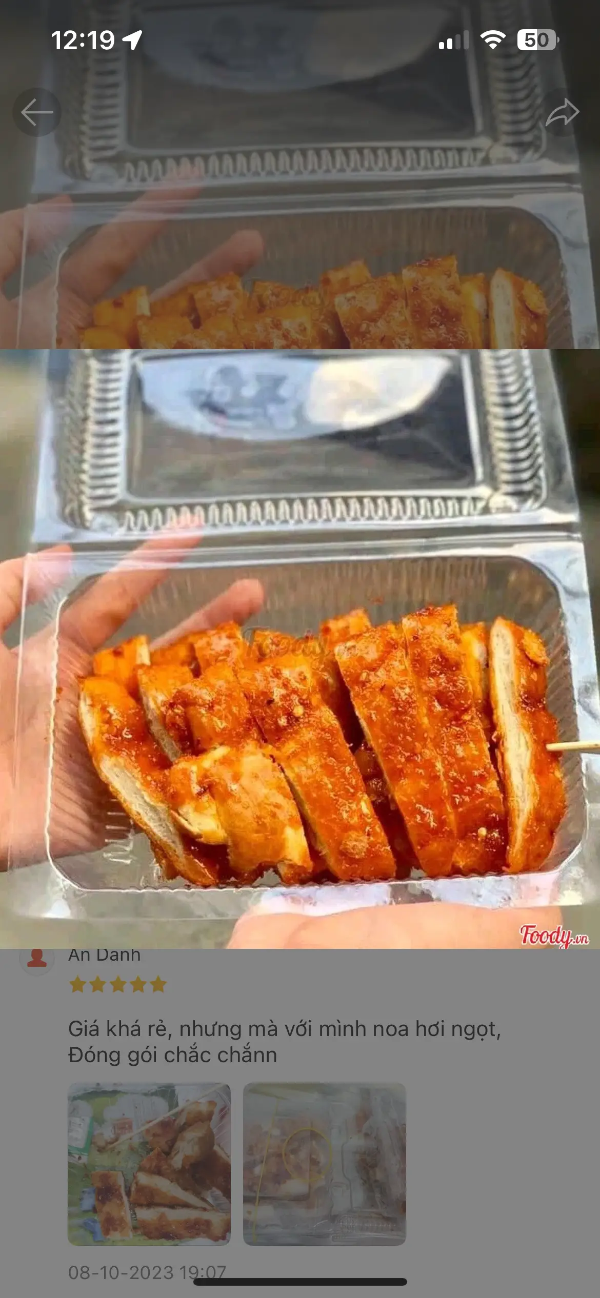 Hình ảnh Bánh mì nướng muối ớt
