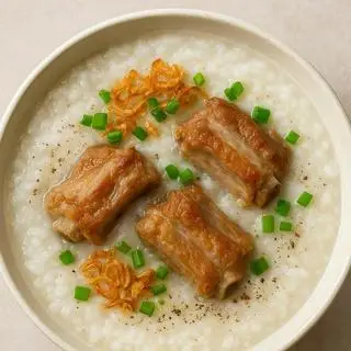 Hình ảnh Cháo sườn non
