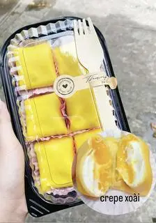 Hình ảnh BÁNH CREPE XOÀI CHUA CHUA NGỌT NGỌT