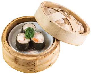 Hình ảnh Rong biển cuộn thanh cua