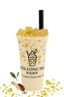 Hình ảnh Trà sữa Olong Quế Hoa (size 700ml)
