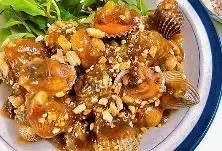 Hình ảnh sò huyết xào me