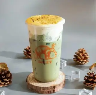 Hình ảnh Trà Sữa Matcha Kem Trứng Nướng