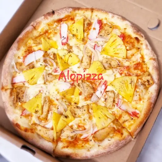 Hình ảnh Pizza Hải Sản sốt Thousand Island