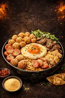 Hình ảnh Mì trộn phô mai - 3 món