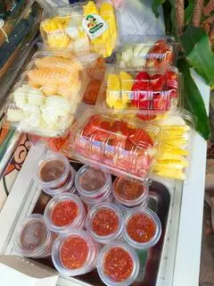 Hình ảnh Trái cây thập cẩm hộp 400gr