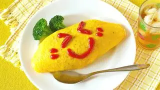 Hình ảnh cơm chiên trứng omurice
