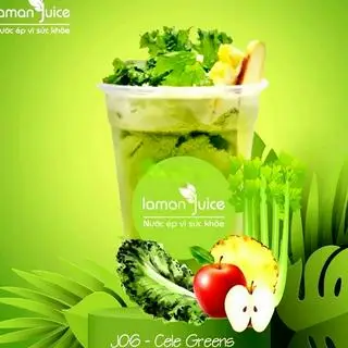 Hình ảnh J06 - Cele Greens- Nước Ép Cần Tây, Kale,Táo,Thơm, gừng, chanh