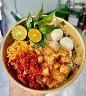 Hình ảnh Bánh tráng trộn 