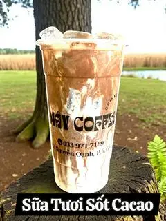 Hình ảnh Sữa Tươi Sốt Cacao