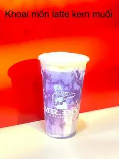 Hình ảnh Khoai môn latte kem muối