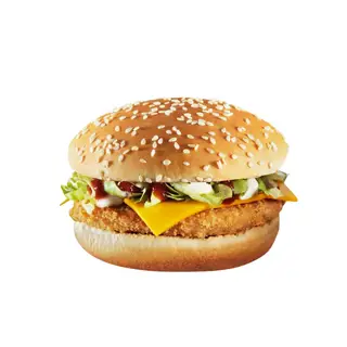 Hình ảnh Burger Gà Rau Củ