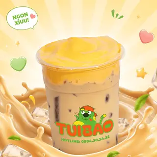 Hình ảnh Trà Sữa Truyền Thống Kem Phô Mai Mặn