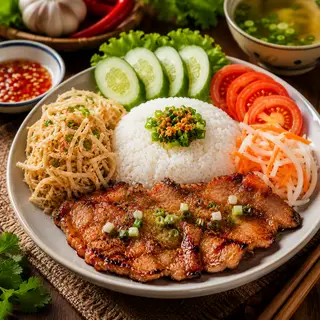 Hình ảnh Cơm Sườn Bì