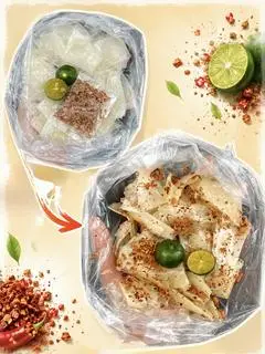 Hình ảnh Bánh tráng vò tuổi thơ (1 bịch)