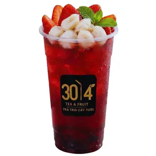 Hình ảnh Mix Trà Mẵng Cầu + Dâu Tây