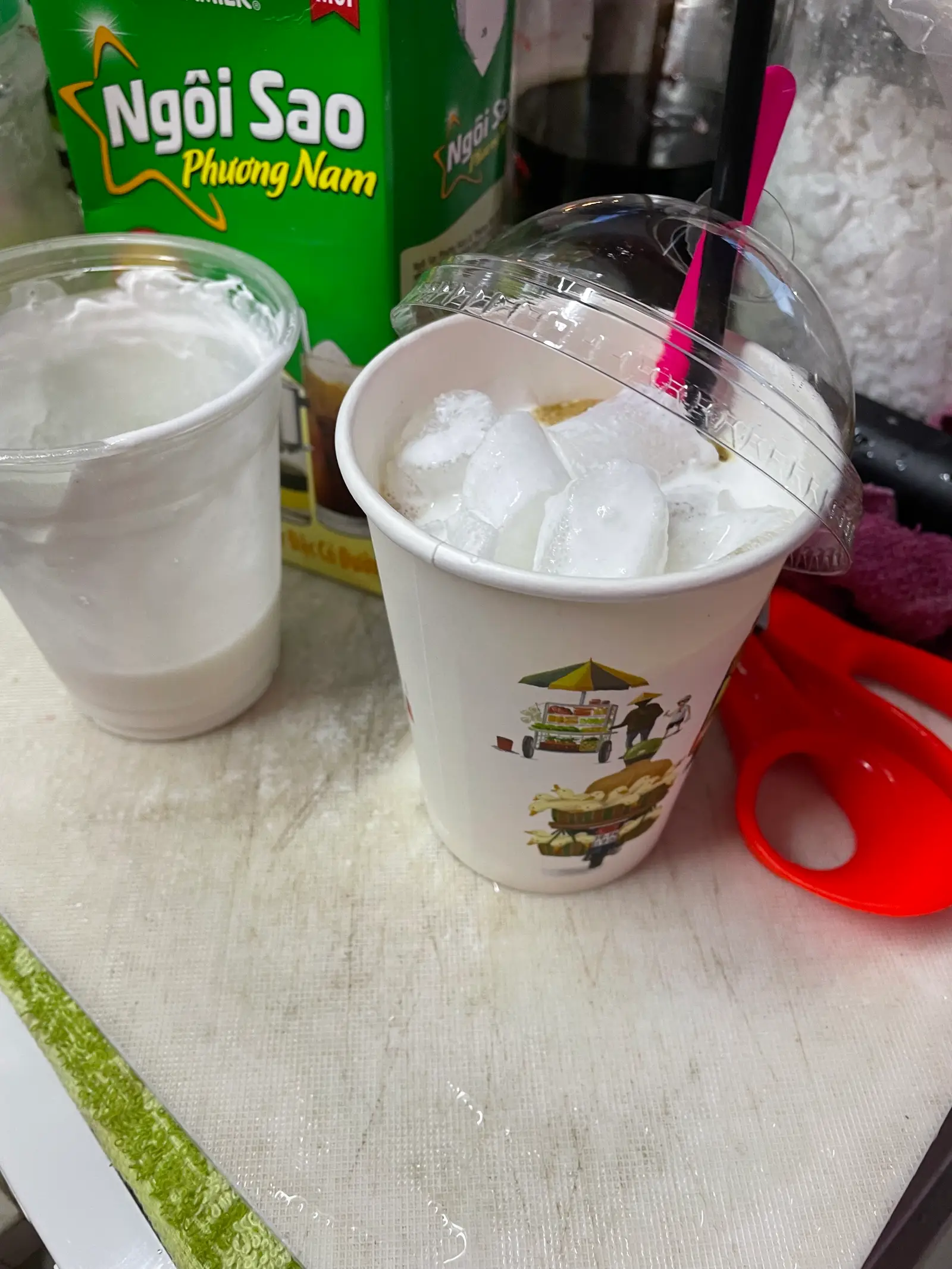 Hình ảnh Cafe kem muối