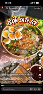 Hình ảnh Bánh tráng trộn tỏi phi