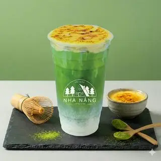 Hình ảnh Matcha Latte Kem Trứng Nướng
