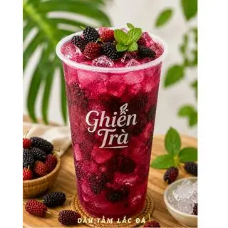 Hình ảnh Dâu tằm lắc đá × hạt chia 