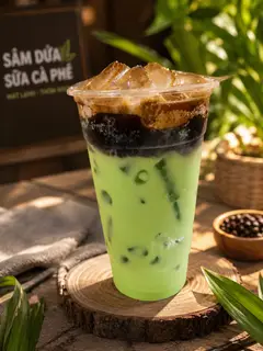 Hình ảnh Sâm dứa sữa cà phê 