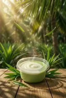 Hình ảnh Tàu hũ lá dứa
