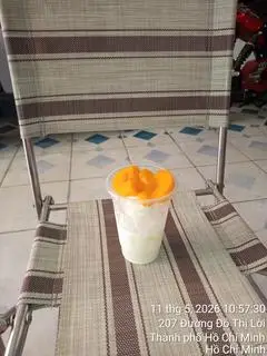 Hình ảnh Sữa chua + Đào
