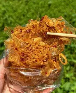 Hình ảnh Bánh tráng muối nhuyễn SATẾ HÀNH PHI